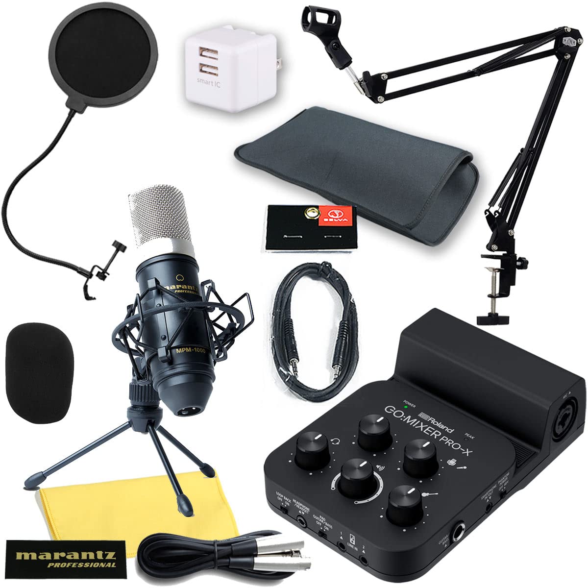 Roland GO:MIXER 2個セット Amazon | Roland/GO:MIXER PRO-X コンデンサーマイクセット